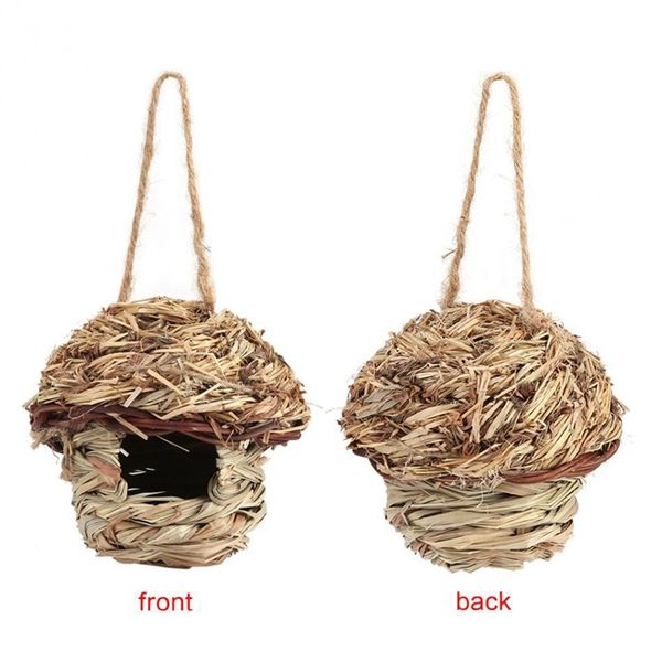 straw bird nest birdhouse for parrot hamster small animal's cage birds breeding nest bird house home hanging decor ornaments s
straw bird nest birdhouse for parrot hamster small animal's cage birds breeding nest bird house home hanging decor ornaments s
