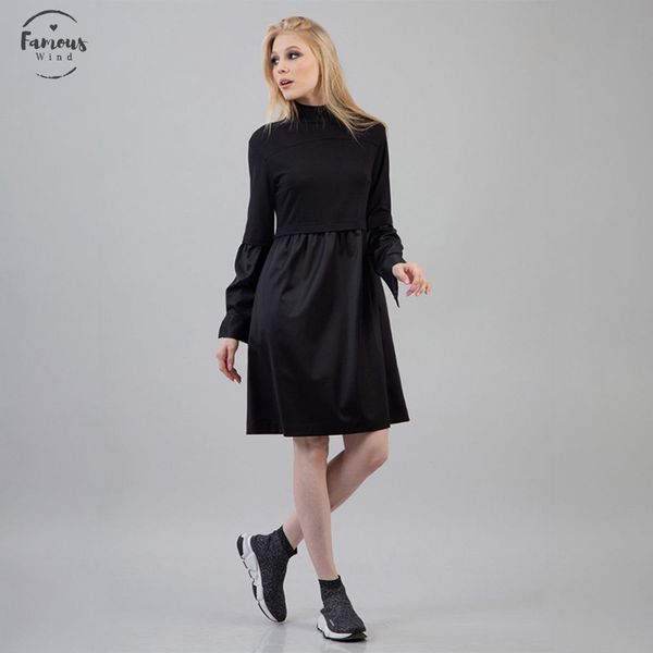 women pu leather patchwork dress ladies long sleeve stand collar winter dress 2020 new fashion winter women knee dress vintage black, Black;gray
women pu leather patchwork dress ladies long sleeve stand collar winter dress 2020 new fashion winter women knee dress vintage black, Black;gray