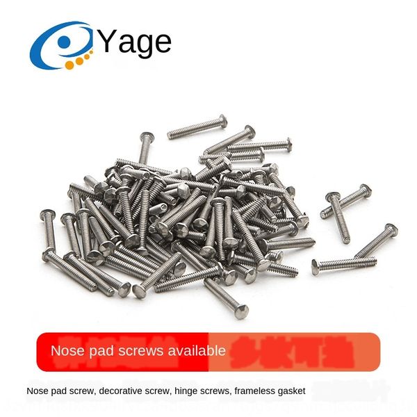small screw knife accessories eye maintenance tool box toolbox glasses screwdriver glasses sun frameless nose holder nut cap gasket, Silver
small screw knife accessories eye maintenance tool box toolbox glasses screwdriver glasses sun frameless nose holder nut cap gasket, Silver