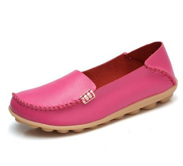 women shoes non-slip comfortable leather flats women's casual shoes 128, Black 
women shoes non-slip comfortable leather flats women's casual shoes 128, Black