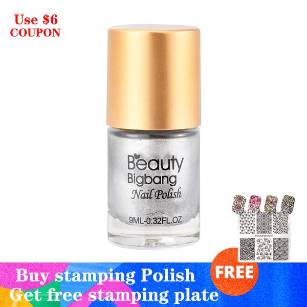 beauty big bang 9ml nail stamping polish black white printing varnish lacquer for nail art stamping plate with template
beauty big bang 9ml nail stamping polish black white printing varnish lacquer for nail art stamping plate with template