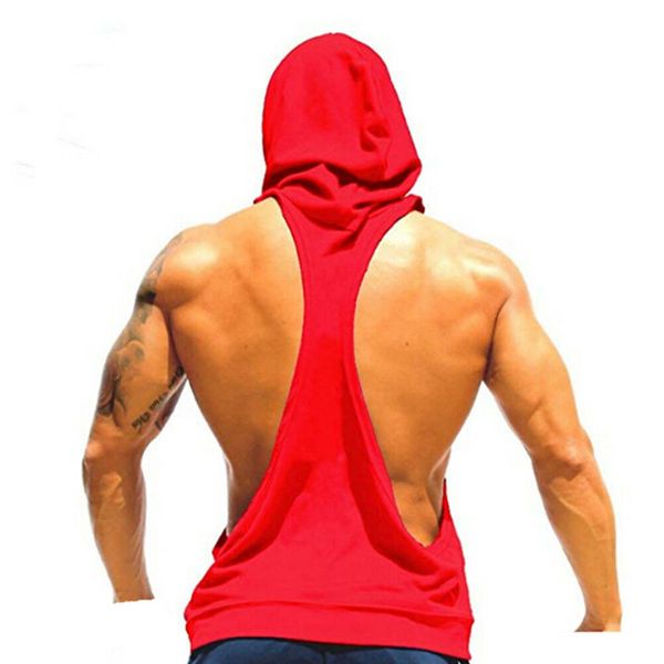 workout men muscle sleeveless tank t shirt bodybuilding sportswear fitness vests male hooded tanks tees, White;black
workout men muscle sleeveless tank t shirt bodybuilding sportswear fitness vests male hooded tanks tees, White;black