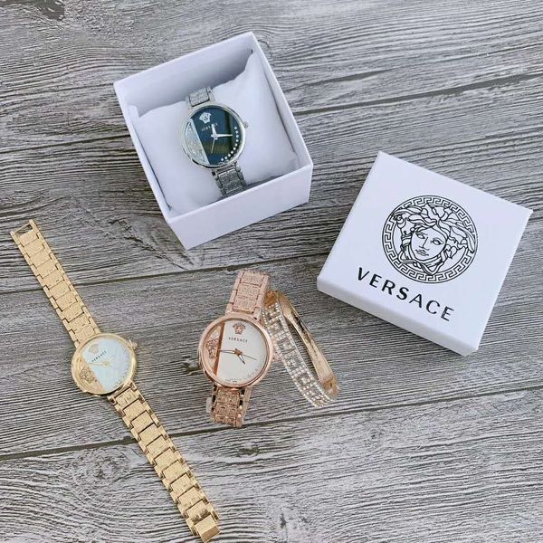 новый роскошный montre фам моды кварцевые часы женщины платье марка versacf стали часы и браслеты lady женский часы relógio дамы с коробкой, Slivery;brown
новый роскошный montre фам моды кварцевые часы женщины платье марка versacf стали часы и браслеты lady женский часы relógio дамы с коробкой, Slivery;brown