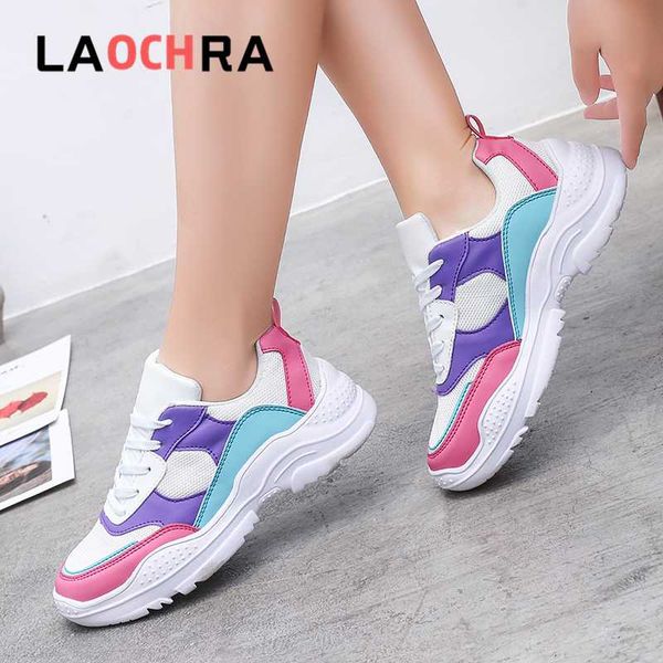 laochra women platform shoes new fashion dad shoes for females casual chunky sneakers lace up spring vintage, Black
laochra women platform shoes new fashion dad shoes for females casual chunky sneakers lace up spring vintage, Black