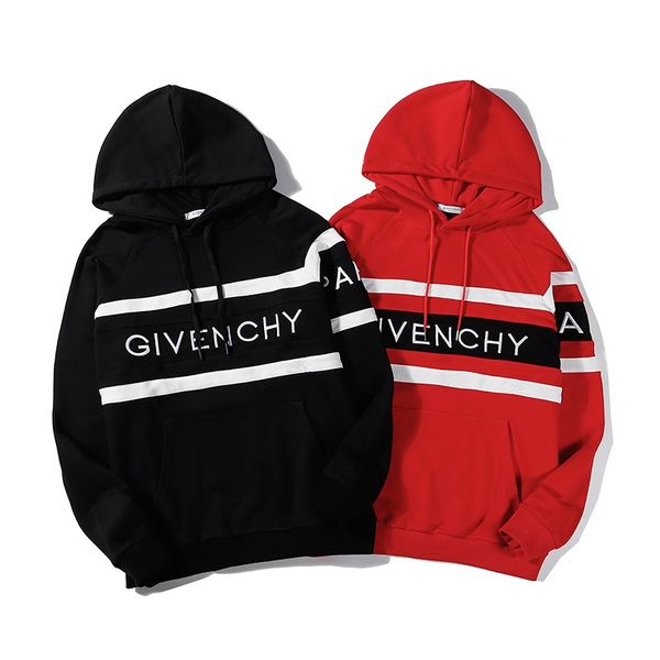 2019 mens embroidery sweatshirt autumn winter cotton hoodies streetwear casual women th givenchy jogger tracksuit, Black
2019 mens embroidery sweatshirt autumn winter cotton hoodies streetwear casual women th givenchy jogger tracksuit, Black