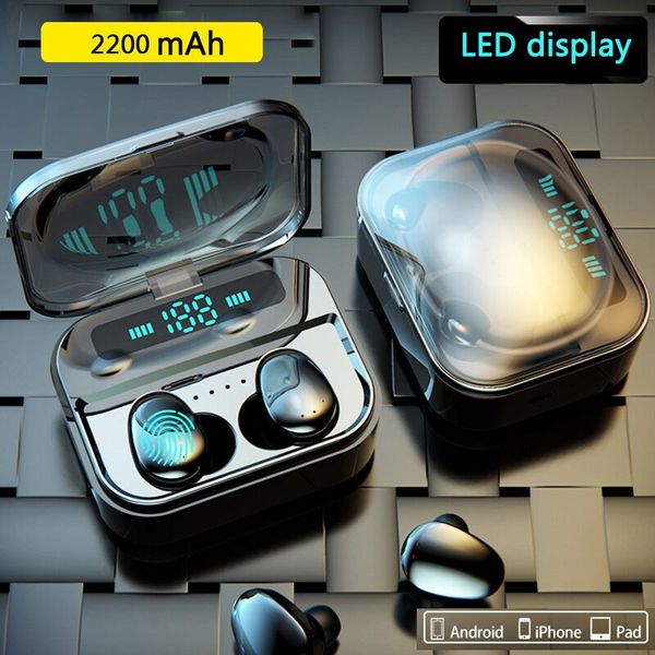 x7 tws wireless earphone bluetooth v5.0 earbuds touching control bluetooth headphone led display with 2200mah power bank headset with micro
x7 tws wireless earphone bluetooth v5.0 earbuds touching control bluetooth headphone led display with 2200mah power bank headset with micro