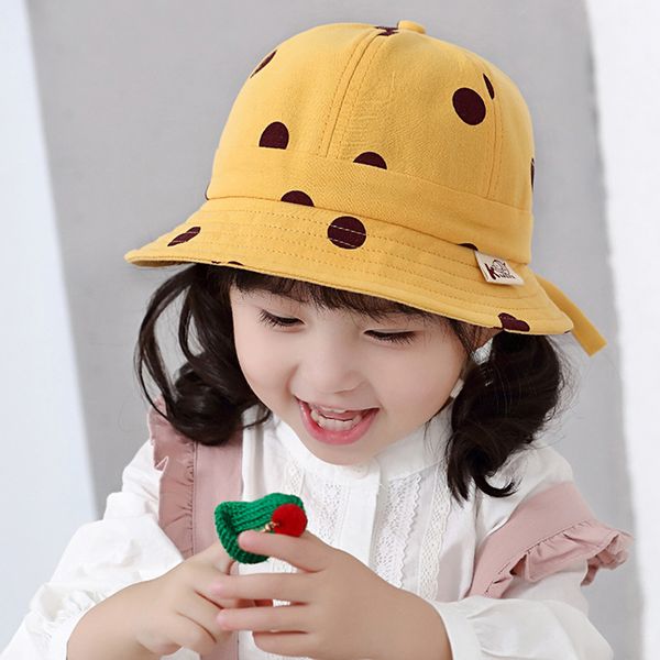 child bucket hat outdoor kids baby fisherman hats for boys girls beach hat 2020 spring new big dot bear cap cotton cap, Yellow
child bucket hat outdoor kids baby fisherman hats for boys girls beach hat 2020 spring new big dot bear cap cotton cap, Yellow