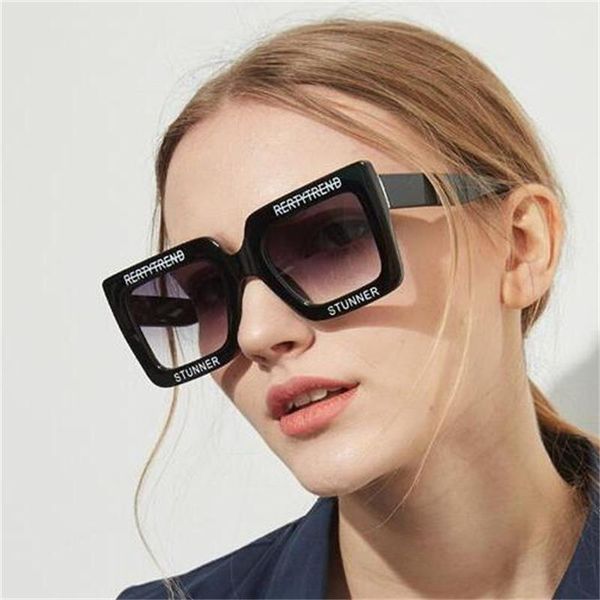 letter square sunglasses black fashion summer shades large frame new brand designer big mens sunglasses vintage retro glasses, White;black
letter square sunglasses black fashion summer shades large frame new brand designer big mens sunglasses vintage retro glasses, White;black