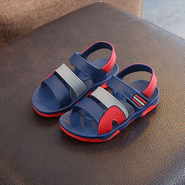 2020 new summer children's sandals for boys flat beach shoes kids sports casual student leather sandals soft non-slip fashion wi, Black;red
2020 new summer children's sandals for boys flat beach shoes kids sports casual student leather sandals soft non-slip fashion wi, Black;red