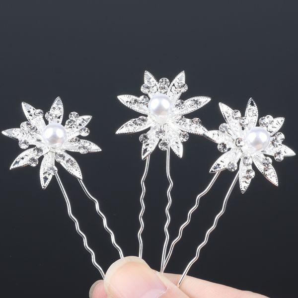 6pcs/lot luxury wedding hairpins clips simulated pearl flower starfish hair jewelry accessories for bridal bridesmaid 2019, Golden;white
6pcs/lot luxury wedding hairpins clips simulated pearl flower starfish hair jewelry accessories for bridal bridesmaid 2019, Golden;white