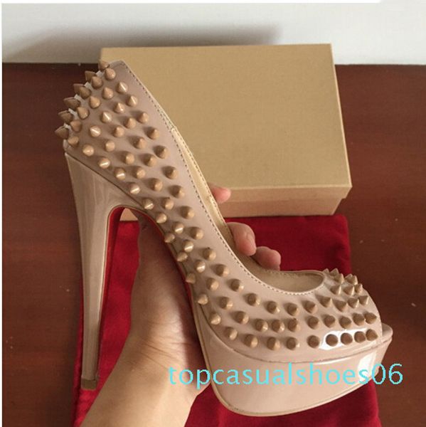 14cm designer ladies spikes studded red bottom pumps high heels luxury platform black genuine leather dress wedding for womens t06
14cm designer ladies spikes studded red bottom pumps high heels luxury platform black genuine leather dress wedding for womens t06