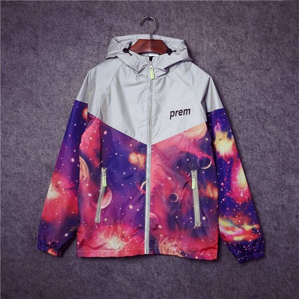 Hot Sale Europe and America New Casual Mens Windbreaker Fashion Monolayer Luxury Jacket Colourful Starry Sky Printing Mens Designer Jacket
Hot Sale Europe and America New Casual Mens Windbreaker Fashion Monolayer Luxury Jacket Colourful Starry Sky Printing Mens Designer Jacket