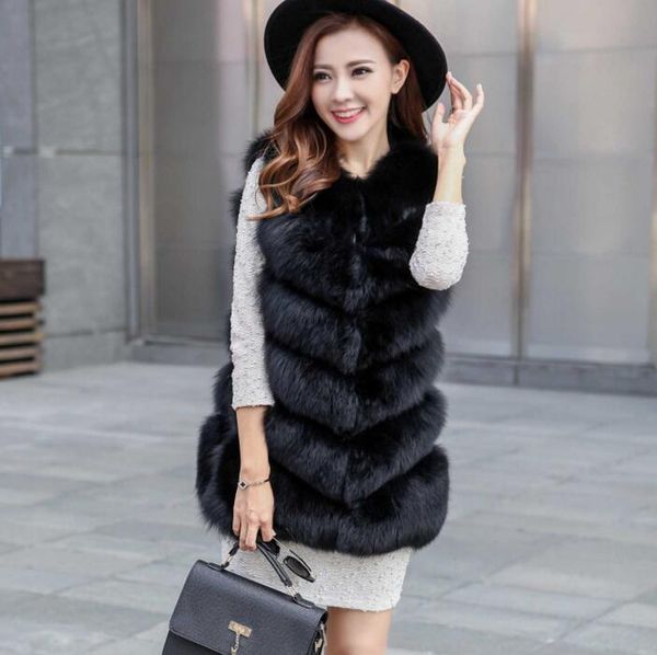 winter warm vest new arrival fashion women import coat fur vest high-grade faux fur coat long plus size s-3xl, Black
winter warm vest new arrival fashion women import coat fur vest high-grade faux fur coat long plus size s-3xl, Black