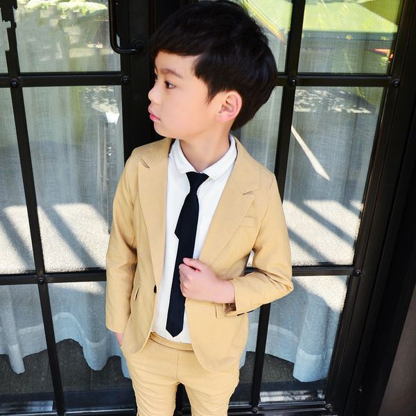 kids single button clothings boys new style fashion boy's blazers suits for weddings khaki bottom 2 pieces/sets, Blue
kids single button clothings boys new style fashion boy's blazers suits for weddings khaki bottom 2 pieces/sets, Blue