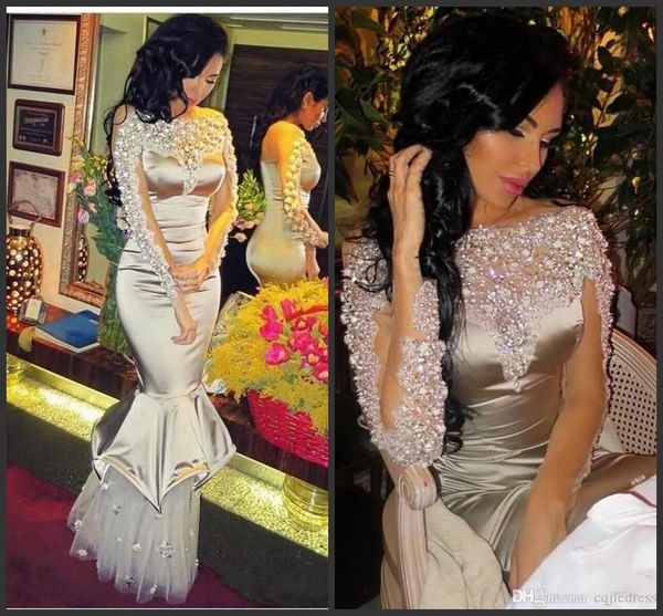 2019 новые арабские бусы русалка вечерние платья sheer bateau шея с длинным рукавом аппликация формальные платья выпускного вечера женщины п, Black;red
2019 новые арабские бусы русалка вечерние платья sheer bateau шея с длинным рукавом аппликация формальные платья выпускного вечера женщины п, Black;red