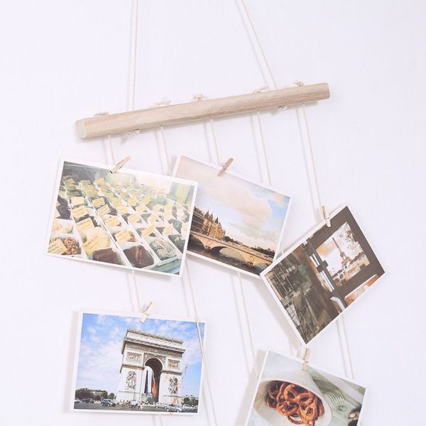 nordic diy wooden wall hanging picture frame collage macrame wall decor postcard p display home decoration
nordic diy wooden wall hanging picture frame collage macrame wall decor postcard p display home decoration