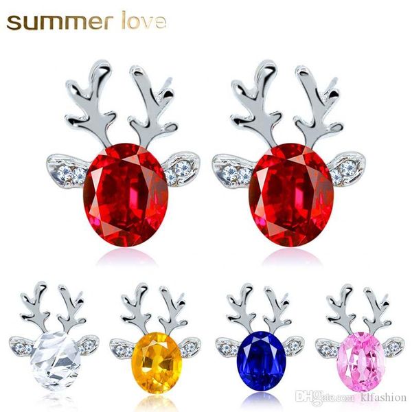 new arrival crystal christmas reindeer stud earrings for women kids red blue pink color alloy lovely jewelry christmas gift, Golden;silver
new arrival crystal christmas reindeer stud earrings for women kids red blue pink color alloy lovely jewelry christmas gift, Golden;silver