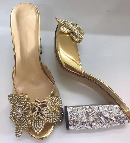 2019 summer diamonds peep toe high heeled slippers fashion women's sandals high heels pumps eu35-41 by708, Black
2019 summer diamonds peep toe high heeled slippers fashion women's sandals high heels pumps eu35-41 by708, Black