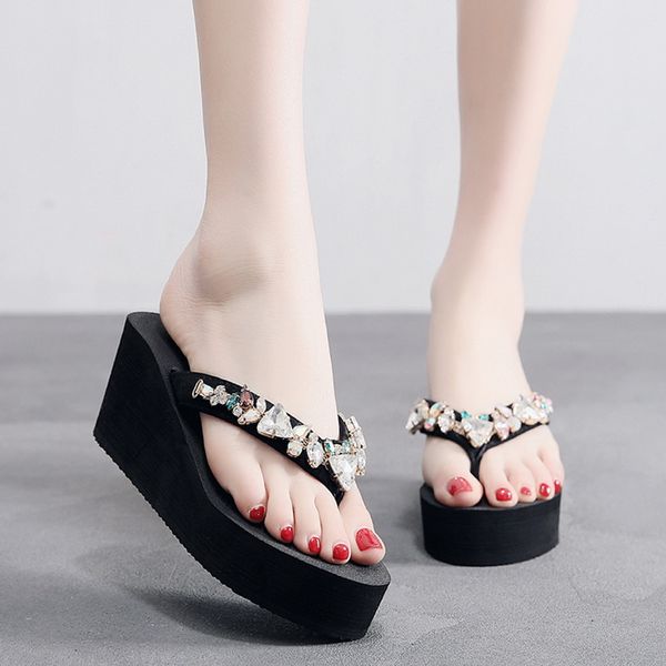 litthing summer flip flop women casual women's slippers bohemian beach shoes summer casual sandals thick bottom slipper, Black
litthing summer flip flop women casual women's slippers bohemian beach shoes summer casual sandals thick bottom slipper, Black