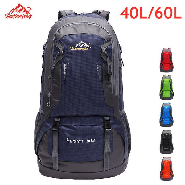 40l 60l men women outdoor hiking travel backpack water resistant wearproof large capacity climbing bag riding sports rucksack
40l 60l men women outdoor hiking travel backpack water resistant wearproof large capacity climbing bag riding sports rucksack