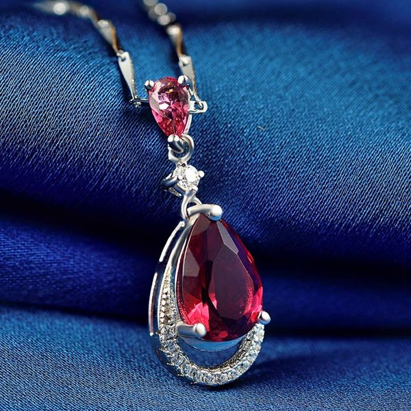 female crystal blue green zircon stone necklace 925 sterling silver chain necklace colorful pear cz wedding choker
female crystal blue green zircon stone necklace 925 sterling silver chain necklace colorful pear cz wedding choker
