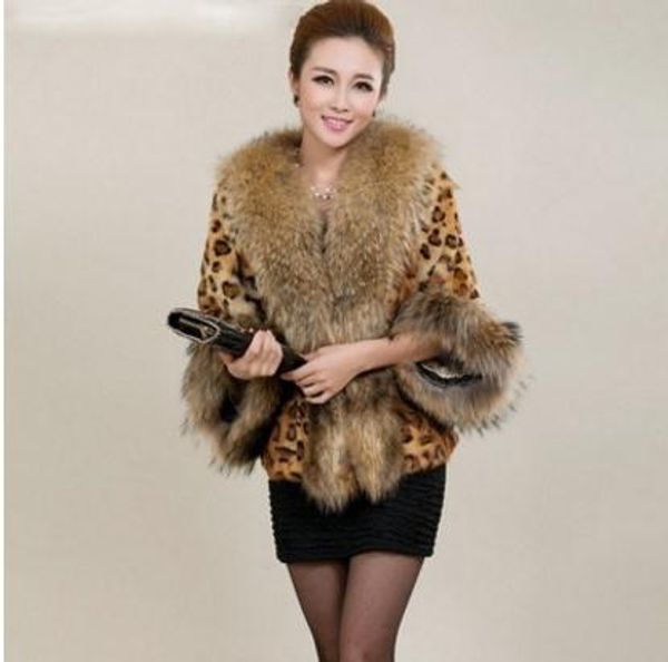 womens leopard print big fur collar jackets short section winter autumn female fake fur coats large size faux clothes k824, Black
womens leopard print big fur collar jackets short section winter autumn female fake fur coats large size faux clothes k824, Black