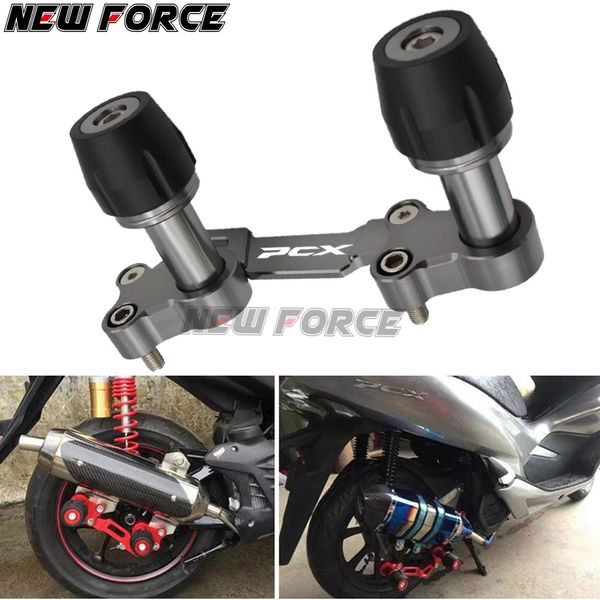 motorcycle rear anti-collision slider guard rear axle muffler pipe frame slider fall protection for pcx 125 150 pcx150
motorcycle rear anti-collision slider guard rear axle muffler pipe frame slider fall protection for pcx 125 150 pcx150