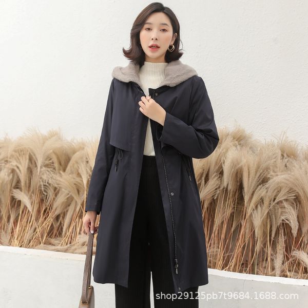 women mink winter coat real fur parka long jacket abrigos mujer invierno 2020 2295 yy2229, Black
women mink winter coat real fur parka long jacket abrigos mujer invierno 2020 2295 yy2229, Black