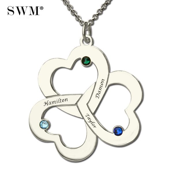 pendant necklaces costume colar sterling silver 3 names women's trinket flower necklace birth stone chain triple love heart pendants
pendant necklaces costume colar sterling silver 3 names women's trinket flower necklace birth stone chain triple love heart pendants