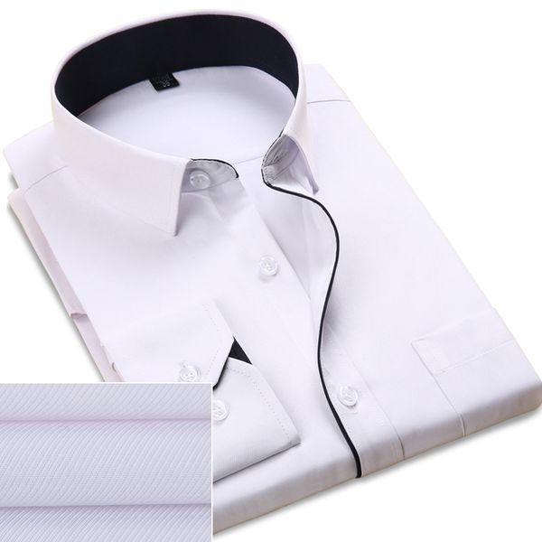 2017 spring comfortable thin regular fit hight quality business wedding dress long sleeve men's shirts 11color male white, White;black
2017 spring comfortable thin regular fit hight quality business wedding dress long sleeve men's shirts 11color male white, White;black