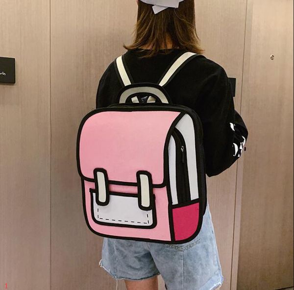 designer cartoon two-dimensional backpack special personality backpack student schoolbags wholesale ph-rg2010313
designer cartoon two-dimensional backpack special personality backpack student schoolbags wholesale ph-rg2010313