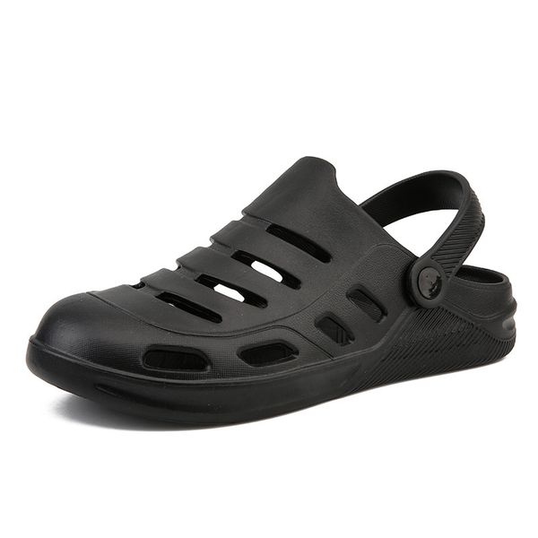 #5 2019 new men's shoes outdoor mens flats slippers breathable walking beach sports sandals hole shoes, Black
#5 2019 new men's shoes outdoor mens flats slippers breathable walking beach sports sandals hole shoes, Black
