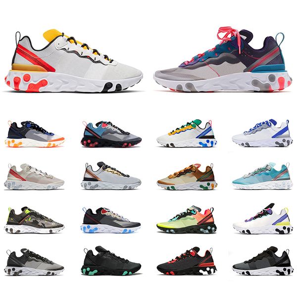 react element 87 55 running shoes mens womens sneakers tour yellow anthracite camo gold ranger light bone trainers sports size 5.5-11, White;red
react element 87 55 running shoes mens womens sneakers tour yellow anthracite camo gold ranger light bone trainers sports size 5.5-11, White;red