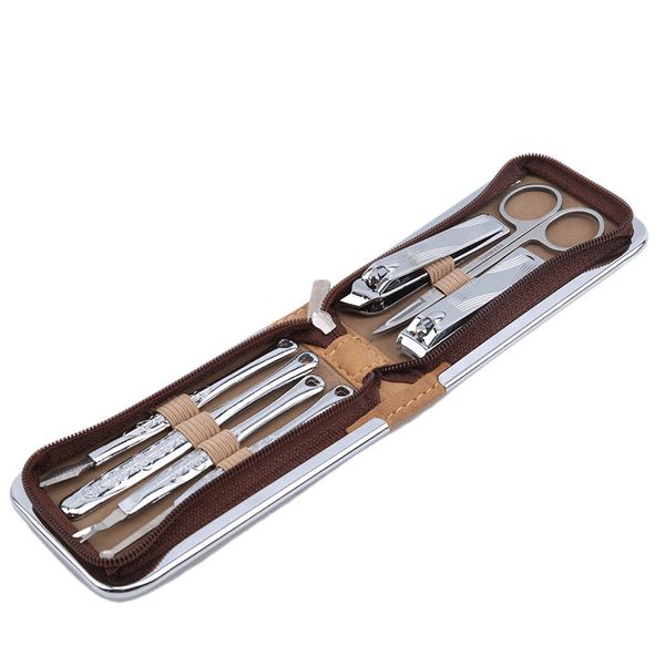 7 pcs/set nail tools set brown manicure knife manicure tool set nail clippers clippers scissors suit kits
7 pcs/set nail tools set brown manicure knife manicure tool set nail clippers clippers scissors suit kits