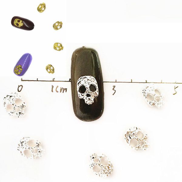 50pcs skull nail art decorations 3d gold silver metal charms nail accessories charms nailart steam punk manicure supplies diy, Silver;gold
50pcs skull nail art decorations 3d gold silver metal charms nail accessories charms nailart steam punk manicure supplies diy, Silver;gold