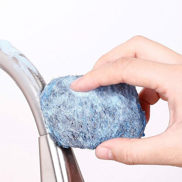 decontaminated steel wool sponges scouring pads for kitchen low carbon degradable steel ball household cleaning tools
decontaminated steel wool sponges scouring pads for kitchen low carbon degradable steel ball household cleaning tools