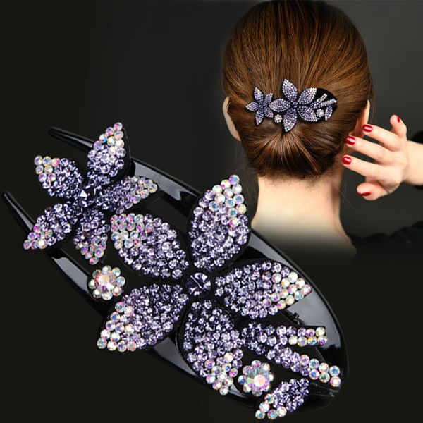 three-tooth duckbill hairpin hair clip clip grip female large head rhinestone headdress mother hair flower clip, Golden;silver
three-tooth duckbill hairpin hair clip clip grip female large head rhinestone headdress mother hair flower clip, Golden;silver