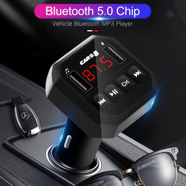 jinserta автомобильная гарнитура bluetooth 5.0 mp3-плеер fm-передатчик dual usb 5v / 4.1a зарядное устройство поддержка tf u disk music play
jinserta автомобильная гарнитура bluetooth 5.0 mp3-плеер fm-передатчик dual usb 5v / 4.1a зарядное устройство поддержка tf u disk music play