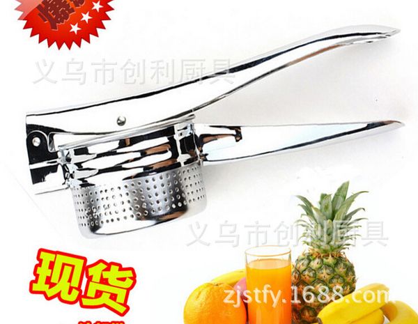 a garlic press stainless steel potato mud press manual operation juicing organ fruits juicing organ potato mash organ
a garlic press stainless steel potato mud press manual operation juicing organ fruits juicing organ potato mash organ