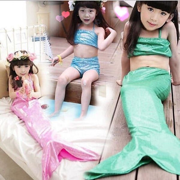 2017 kids baby girls mermaid tail swimmable bikini set 3pcs set swimwear swimming costume swimsuit beachwear summer
2017 kids baby girls mermaid tail swimmable bikini set 3pcs set swimwear swimming costume swimsuit beachwear summer