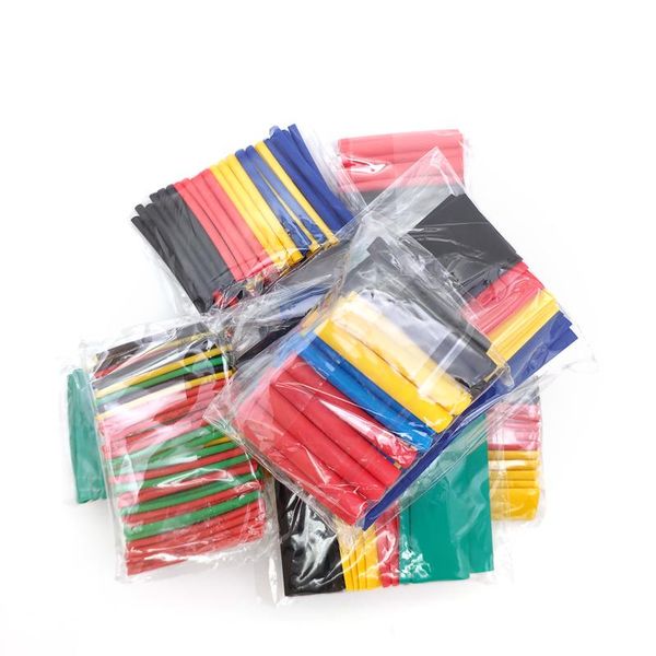 328pcs / set sleeving wrap wire car electrical cable tube kits heat shrink tube tubing polyolefin 8 sizes mixed color
328pcs / set sleeving wrap wire car electrical cable tube kits heat shrink tube tubing polyolefin 8 sizes mixed color