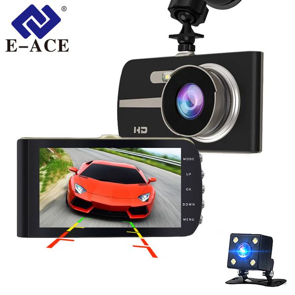 e-ace car dvr 4 inch fhd 1080p camera dual lens dash cam video recorder night vision g-sensor auto registrator dashcam
e-ace car dvr 4 inch fhd 1080p camera dual lens dash cam video recorder night vision g-sensor auto registrator dashcam