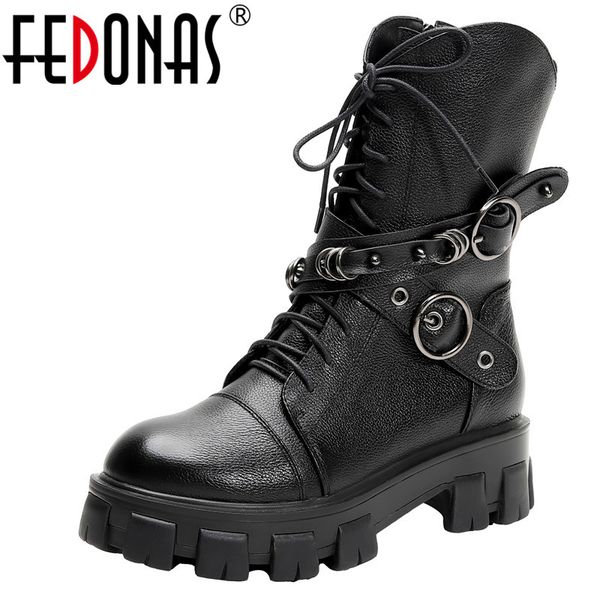 fedonas metal buckle female punk motorcycle boots night club shoes woman platform boots genuine leather women ankle, Black
fedonas metal buckle female punk motorcycle boots night club shoes woman platform boots genuine leather women ankle, Black