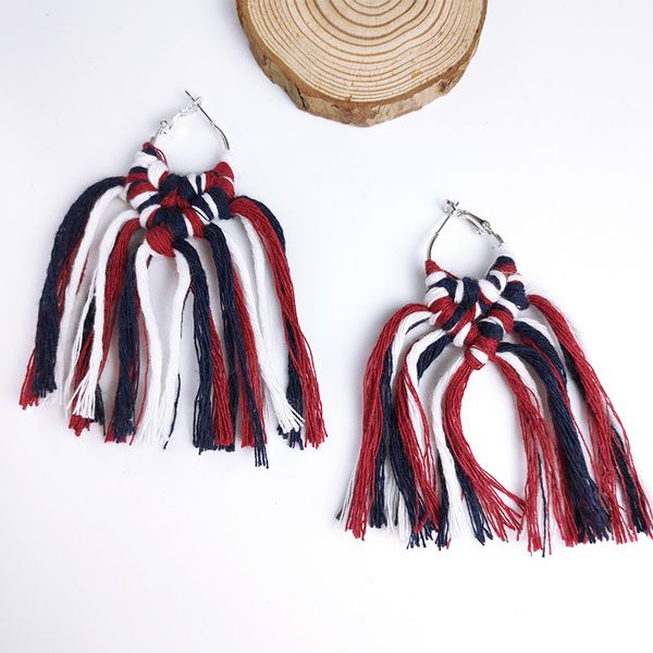 cpop новый boho красочные ручной плетение макраме серьги этнический себе кисточкой серьги мода ювелирные изделия невесты аксессуары, Silver
cpop новый boho красочные ручной плетение макраме серьги этнический себе кисточкой серьги мода ювелирные изделия невесты аксессуары, Silver