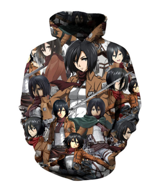 fashion funny anime cartoon japan attack on titan hoodies women men 3d print pullovers outerwear hoodies casual a279, Black
fashion funny anime cartoon japan attack on titan hoodies women men 3d print pullovers outerwear hoodies casual a279, Black