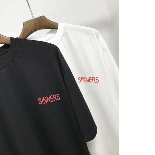 2020 streetwear paris fan made fashion men sinner letter printing cotton tshirt casual women tee t-shirt hfwptx012, White;black
2020 streetwear paris fan made fashion men sinner letter printing cotton tshirt casual women tee t-shirt hfwptx012, White;black
