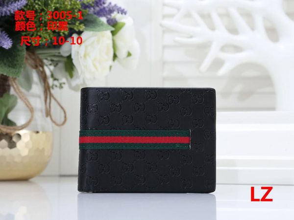 

free shipping hot sell fashion brand new men wallets High Quality PU leather short wallet men purse card holders With Have Box