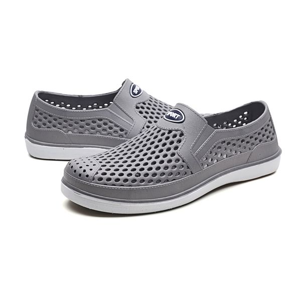 men 2019 new outdoor breathable waterproof hole set foot slippers mens beach sandals casual jelly shoes sandalias hombre slipers, Black
men 2019 new outdoor breathable waterproof hole set foot slippers mens beach sandals casual jelly shoes sandalias hombre slipers, Black