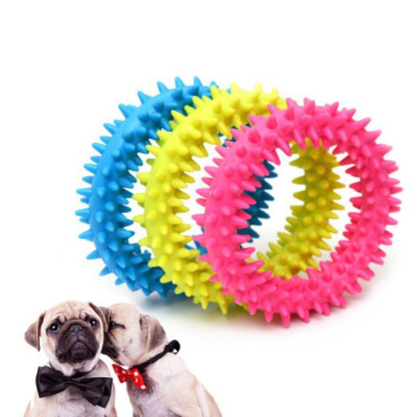 soft rubber chew pet toy rubber thorn ring circle bite resistant tooth cleaning training toy pet supplies dog accessories
soft rubber chew pet toy rubber thorn ring circle bite resistant tooth cleaning training toy pet supplies dog accessories
