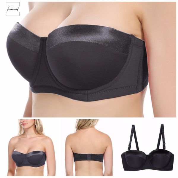 strapless women bra plus size 46 spandex 32 b c dd e half cup balcontette bra straps n059 drop shipping, Red;black
strapless women bra plus size 46 spandex 32 b c dd e half cup balcontette bra straps n059 drop shipping, Red;black